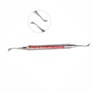 มีดผ่าเหงือกสแตนเลสสตีล Kirkland 15K/16K ยี่ห้อ BISONS สำหรับการผ่าตัดปริทันต์ - Product Image 2