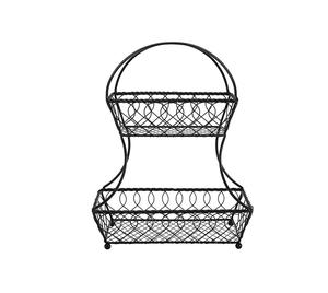 Elegante Cesta de Frutas Multifuncional de Hierro para Cocina, Organizador de Mesa de Comedor para Almacenamiento de Frutas en la Encimera - Product Image 1