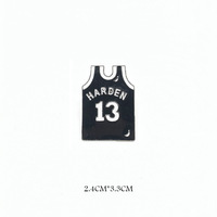 Basketball-Club-Abzeichen Baseball-Club Mini-Sport-Trikot Tropföl-Soft-Emaille-Brosche Metall-Abzeichen-Pin Dekoration