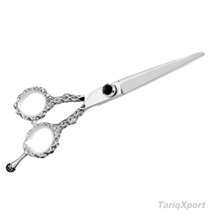 Ciseaux de barbier pliables légers de haute qualité en acier pakistanais, lame droite, pour droitiers, classiques, pour la coiffure - Product Image 3