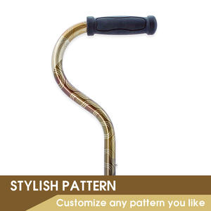 ไม้เท้าอะลูมิเนียมอัลลอยปรับความสูงได้110กก. สำหรับการผจญภัยกลางแจ้งช่วยเพิ่มความมั่นคงในการเดิน - Product Image 2