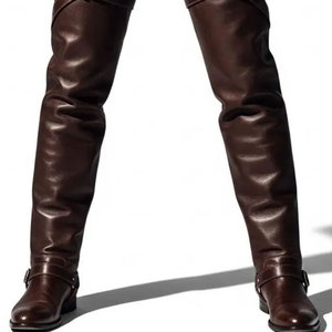 2026 Customized Logo Light Weight Men Horse <b>Riding</b> <b>Chaps</b> Premium Quality Reasonable Price Wholesale Leather <b>Chaps</b> - Product Image 3