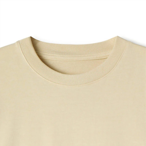 T-shirt en coton épais 100 % (220 GSM) léger et oversize style streetwear avec logo brodé – Fournisseur OEM en gros - Product Image 2