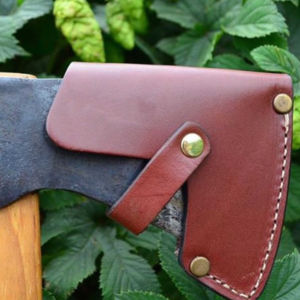 Protector de Cuchilla para Hacha de Bushcraft, Accesorio de Cuero para Herramientas, Protector de Cabeza de Hacha para Uso en Exteriores - Product Image 3