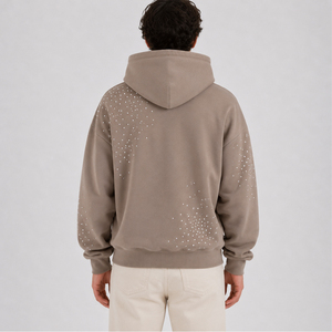 Sudadera con Pedrería de Primera Calidad, con Mezcla de Algodón, Nuevo Estilo, Sudaderas con Pedrería para Adultos - Product Image 2