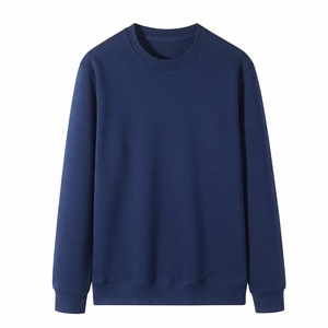 Sudadera con cuello redondo y logotipo personalizado al por mayor, sudadera extragrande personalizada para marcas de moda, fabricación en grandes cantidades. - Product Image 3