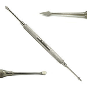 4 Elevadores Periósteicos Dentales Manuales Prichard Molt, Instrumentos de Implante para Levantamiento de Senos, Acero Inoxidable - Product Image 4