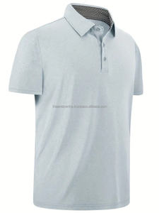 La Camiseta de manga larga para hombre más vendida, logotipo personalizado de secado rápido y estampado sólido para Polos de verano, polos para hombre - Product Image 4