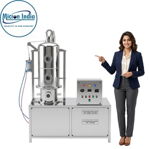 Secador de Lecho Fluido de Acero Inoxidable Micron India, Capacidad de 10 kg, Calentamiento Eléctrico de 12 kW, Soplador de 3000 W, 1 Año de Garantía, PLC de 250 kg - Product Image 1