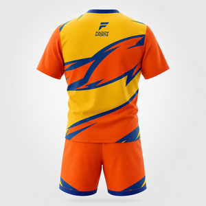 Ensemble de maillots de rugby sublimés avec logo personnalisé de haute qualité, respirant, uniforme de rugby professionnel pour hommes, vêtements de sport pour l'entraînement en équipe - Product Image 2