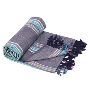 Serviettes de plage Fouta rayées de qualité supérieure, design moderne, personnalisables et avec logo, pour les fournisseurs de plage en Inde - Product Image 6