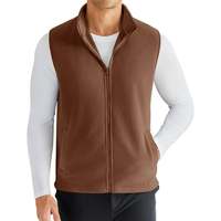 Venta Directa de Fábrica OEM: Chaleco Polar Transpirable para Hombre, Ligero, Sin Mangas, con Cierre, Ropa Casual para Exteriores