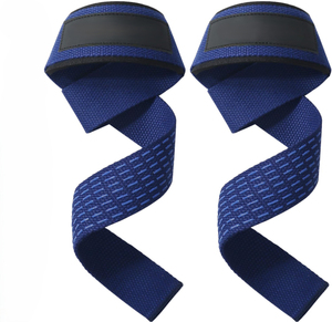 Wholesale 2026 Custom Logo Gym Training Wrist Straps Heavy Duty Cotton Sports Leather for Weightlifting ODM/OEM Serviced - Product Image 1