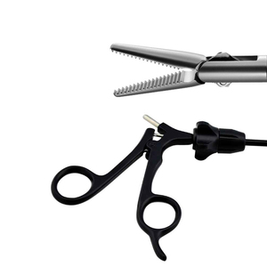 Pinzas de disección laparoscópicas rectas dentadas de 5 mm, instrumento quirúrgico de agarre para endoscopia de columna vertebral, herramienta mínimamente invasiva - Product Image 1