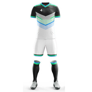 Custom Soccer Uniform Sets with Matching Shorts Full Kit <b>Compression</b> Breathable Athletic Youth Uniform Football Adult Sets - Product Image 2