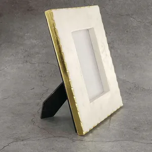 Luxury White Marble Photo <b>Frame</b> Handmade Natural Stone Picture <b>Frame</b> for Home Decor, Office Desk Display & Gifts - Product Image 4