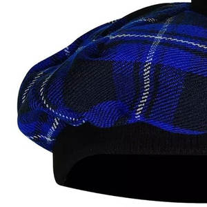 Chapeau Tam O' Shanter pour homme, style patriot américain, en tartan Balmoral, vente en gros - Product Image 5