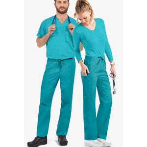 Wholesale High Quality Cotton Canvas Medical Nurse <b>Scrub</b> Sets for Hospital Use-Women's <b>Scrub</b> <b>Suits</b> - Product Image 1