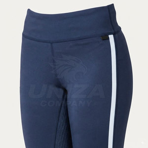 Leggings d'équitation respirants pour femmes, extensibles dans quatre directions, en Spandex/Polyester, avec assise intégrale pour l'entraînement équestre en écurie - Product Image 5