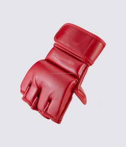 Gants de boxe poinçonnés en cuir, de bonne qualité, costume robuste, pour entraînement, logo personnalisé, MMA - Product Image 2