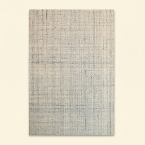 Wool Silver Ivory Grey Hand <b>Tufted</b> <b>Rug</b> Eco-Friendly Non-Slip Thick Pile Modern Abstract Textured Area Carpet for Living Room - Product Image 1
