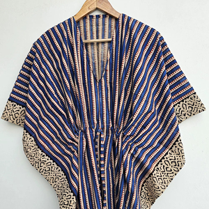 <b>Kaftan</b> Long Dress Lady New Luxury Dress Daily Wear New Collection <b>Kaftan</b> Dresses Half Sleeves Comfortable Cotton Print <b>Kaftan</b> - Product Image 1