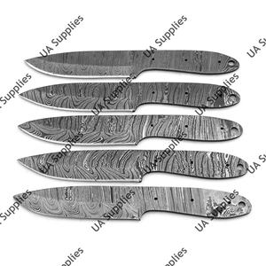 Cuchillo de Acero de Damasco de 67 Capas, Hoja Afilada de Acero Inoxidable con Alto Contenido de Carbono, Sin Mango, para Bricolaje, Cuchillo de Camping, Cuchillo de Cocina OEM - Product Image 6