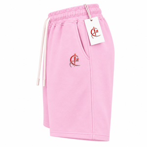 Shorts décontractés d'été pour hommes en toile respirante, taille mi-haute, couleur unie, délavés à l'acide, effet soleil, haute qualité, personnalisables - Product Image 3