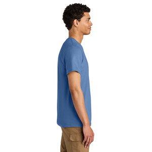 Camiseta Unisex de Jersey de Algodón y Poliéster 52/48, Color Azul Periwinkle, 180 GSM - Product Image 3