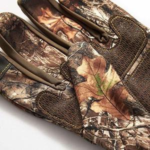 ถุงมือลายพรางสำหรับผู้ชาย อุปกรณ์ล่าสัตว์กลางแจ้งลายพราง - Product Image 3