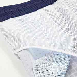 Shorts de basket-ball en mesh personnalisés OEM, sublimation, séchage rapide, légers, respirants, style streetwear, pour hommes - Product Image 3