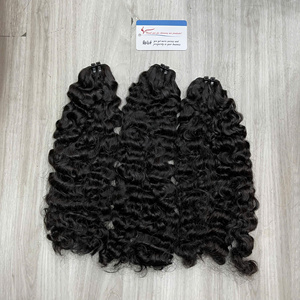 ผมต่อทำจากผ้าสีธรรมชาติเป็นลอนแบบชาวพม่าพร้อมส่งผมดิบจากเวียดนาม - Product Image 6