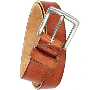Vente en gros de ceintures en cuir décontractées à boucle réglable en alliage pour hommes 100% ceinture en cuir véritable et accessoires pour unisexe - Product Image 2