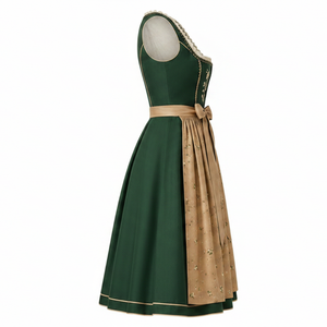 Robe Dirndl bavaroise sur mesure de qualité supérieure pour femmes, costume traditionnel allemand de serveuse de bière, vêtements de festival folklorique - Product Image 5