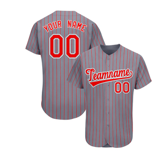 Warme-overdracht bedrukking polyester materiaal baseball ademend ontwerp op maat gemaakte baseball & softbal shirts teamkleding volwassenen - Product Image 2