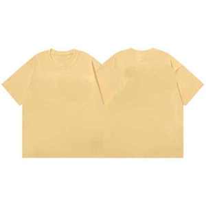 T-shirt décontracté pour homme, manches courtes, col rond, tricoté, couleur unie violet, coupe classique - Product Image 3
