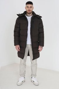 Manteau Quotidien Ultra-Chaud Solid Trader, Léger et Très Confortable, avec Coutures Simples, Doudoune Longue à Capuche, 70% - Product Image 6