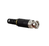 Conectores BNC de Latón de Alta Calidad, Conector Coaxial de Ingeniería de Precisión para Dispositivos CCTV y RF, Disponible a Buen Precio