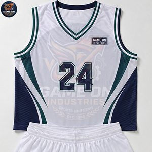 Private Lable Fully Customized Made New Arrival Premium Quality Hand Made Easy To Wear Breathable Lightweight Basketball Uniform - Product Image 4