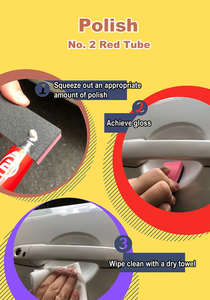 Kit de Pulido y Restauración de Alta Gama con Fórmula Avanzada para Retocar Pequeños Arañazos en Piezas de Motocicleta - Product Image 6
