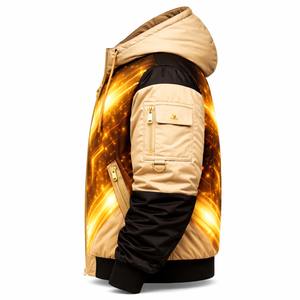 Blouson Bomber Personnalisé Unisexe Coupe-Vent Streetwear Techwear Meilleures Ventes Vente en Gros Fabricant Direct Usine Fournisseur en Gros OEM - Product Image 4