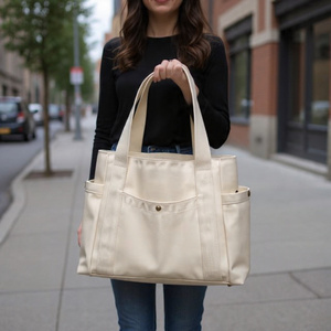 Sac de travail en toile pour bateau, prêt à l'emploi, avec fermeture éclair, poches personnalisées et production sur mesure - Product Image 5