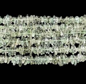 Natural Green <b>Amethyst</b> Uncut Nugget Shape Beads Strands 5mm Loose Gemstone Beads For Jewelry <b>Bracelet</b> Making Wholesale Price - Product Image 5