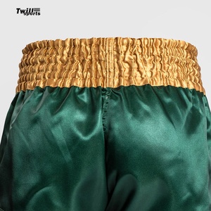 Venta al por mayor Muay Thai Boxing Shorts Kickboxing Fight Tiger Mau Thai Shorts Custom Transpirable Boxeo Trunks Hombre Mujer Mma Shorts - Product Image 6