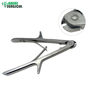 Ciseaux chirurgicaux orthopédiques en acier inoxydable à mailles, manuels, de qualité supérieure, pour la coupe des cages osseuses - Product Image 6