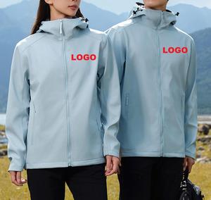 Chaqueta Cortavientos de Invierno Personalizada de Nailon y Seda, Uniforme de Alta Calidad, Ropa Impermeable para Exteriores al por Mayor, Forro Polar para Hombre - Product Image 1