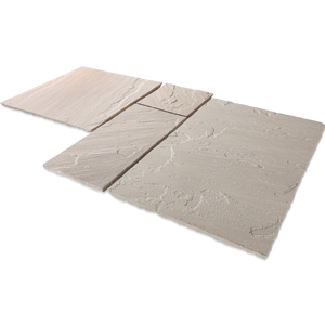 Ravina Natural <b>Stone</b> Sandstone Paving Honed Brushed Finish Cut-to-Size Multi-Size for Garden Terrace & Exterior Flooring - Product Image 4