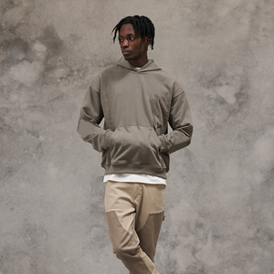 Sudadera con Capucha Oversize de Lujo, Estilo Urbano, con Logo Personalizado, de Algodón Grueso, Hombros Caídos, Fabricante de Marca Privada - Product Image 3