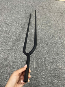 Balustre de hierro ovalado de 1/2 pulgada con eje redondo sólido para escaleras interiores, espiga metálica para escalera de madera - Product Image 3