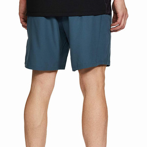Breathable Eco-Friendly Canvas Running <b>Shorts</b> <b>Men</b> Moisture Wicking Fitness Training Drawstring Waist Pockets Casual <b>Shorts</b> - Product Image 2